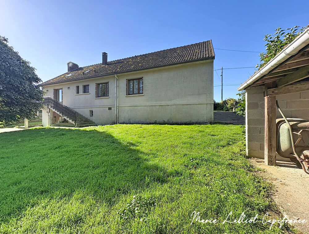 Maison à vendre 6 pièces, 171m², Le Malesherbois, 5 chambres, plain pied, monte charge, 2 garages, au calme