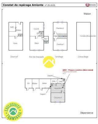  Maison � vendre 3 pi�ces 49 m�