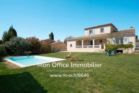   R�f�rence : 6646-JDO. - Maison familiale avec piscine et jardin � deux pas du centre de Lambesc Villa - 5 pi�ce(s) - 110 m�