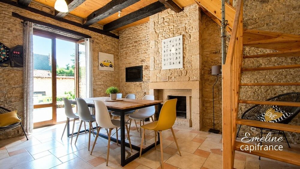 Vente Maison Maison de village rénovée 140 m² avec terrasse Salignac eyvignes