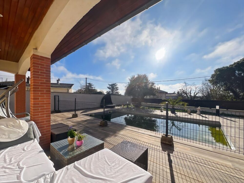 EXCLUSIVITE - MAISON T5 à SAINT-JEAN avec GARAGE/SOUS-SOL, PISCINE, TERRASSE, JARDIN