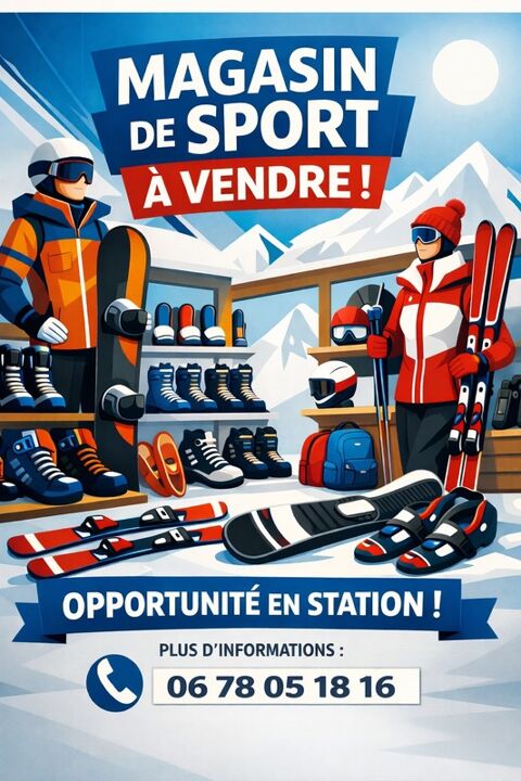 Fonds de commerce &agrave; vendre proche de MOUTIERS (73) 320000 73600 Moutiers