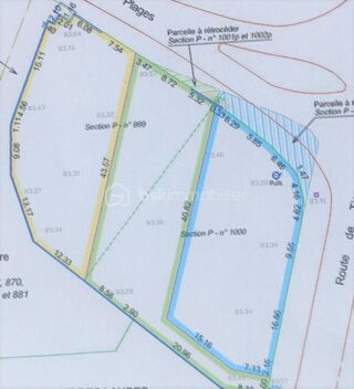  Terrain � vendre 2372 m�