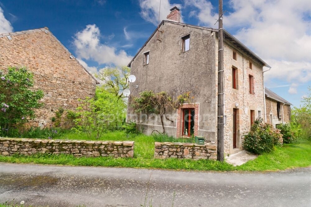 Maison de Charme - 166 m² - 5 pièces - 3 Chambres - 2 Granges - terrain 4300 m² environ - SAINT HILAIRE LA TREILLE (87160)