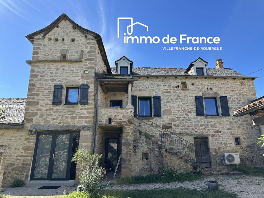 Vente Maison Corps de ferme, maison  3 chambres de 162 m², 2 gîtes sur 130 m², piscine, terrain de 5000 m² La rouquette