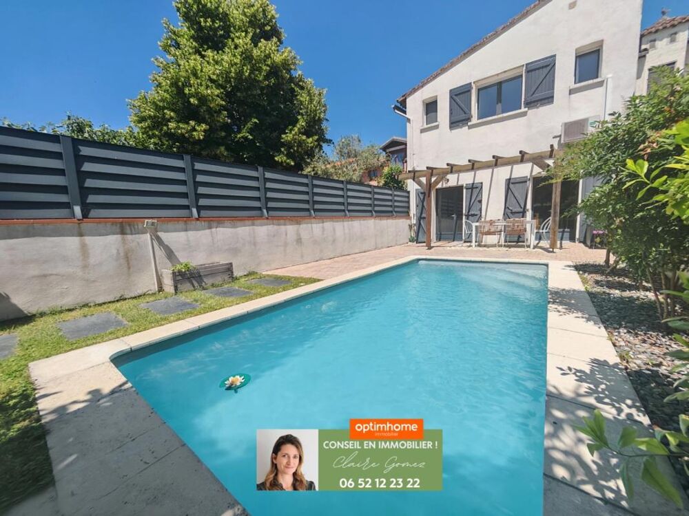 Maison à vendre 4 pièces de 100m² avec Piscine MONTAIGUT SUR SAVE (31)