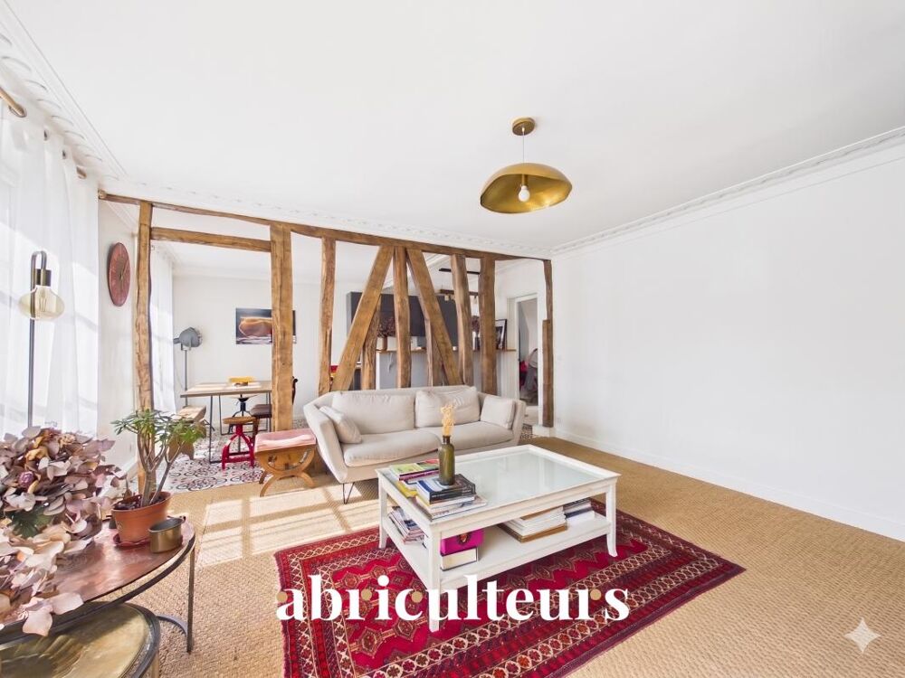 Vente Appartement Appartement traversant en vente à Paris 18ème, limite Batignolles (75018) Paris 18