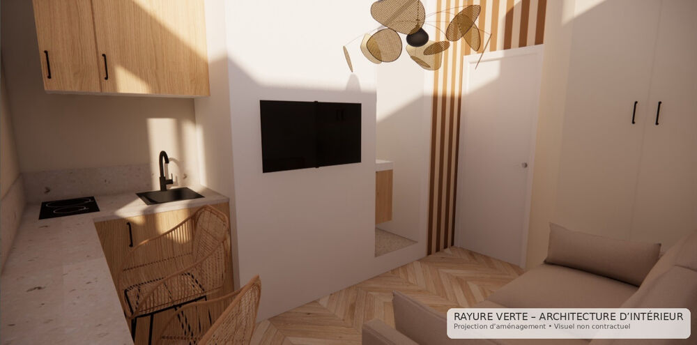 Vente Appartement MONTMARTRE  - ABBESSES - STUDETTE AU CALME SUR COUR - ADRESSE RARE Paris 18