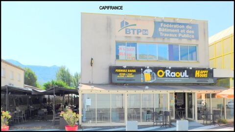   A VENDRE DIGNE-LES BAINS 04 - Zone commerciale Saint-Christophe _ BAR BRASSERIE avec  TERRASSES 