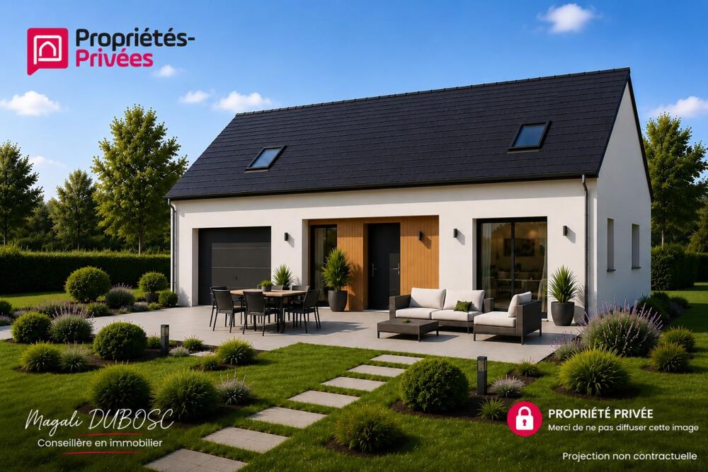 Vente Terrain Terrain à bâtir viabilisé 637m2 - cadre calme Sainte marguerite sur fauville