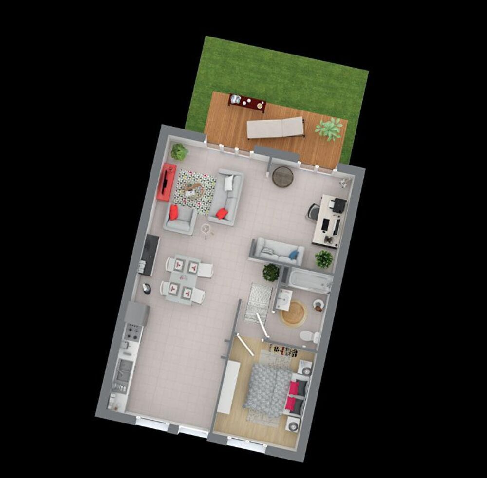 Maison - Rouillon - 2 pièce(s) - 70 m²