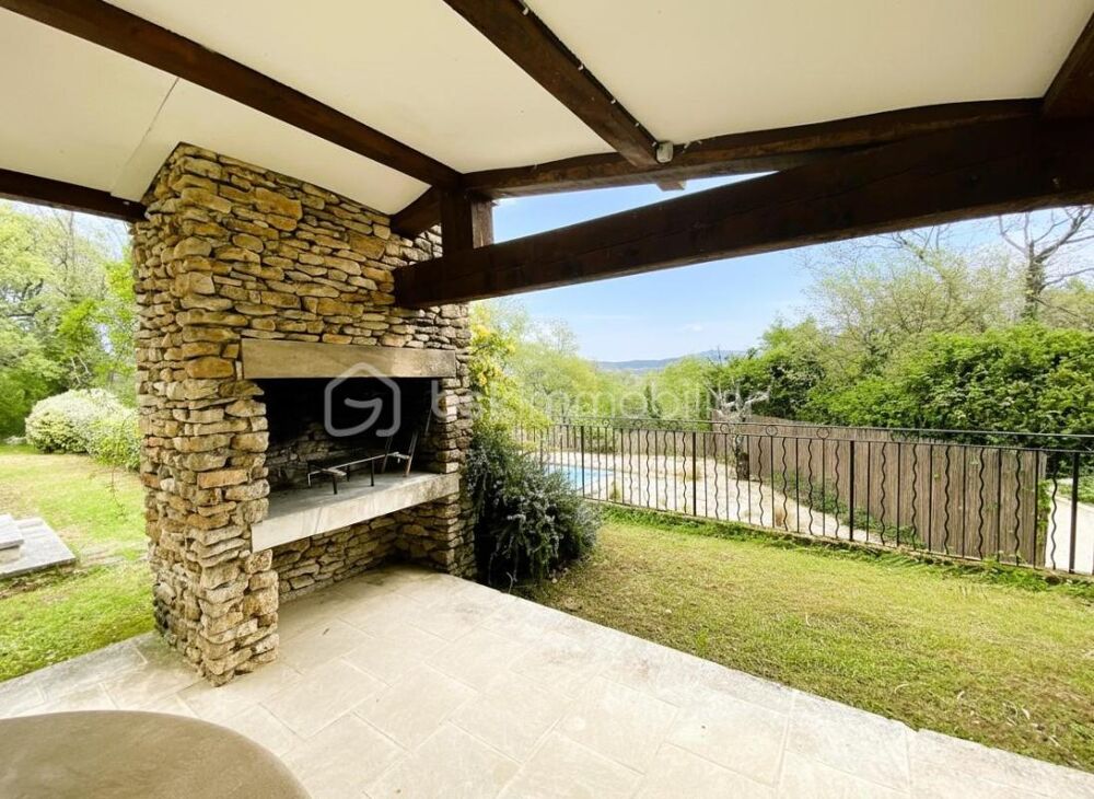 LACOSTE (84) - Maison de plain-pied avec piscine - Vue imprenable sur le Luberon - Idéal famille ou investissement