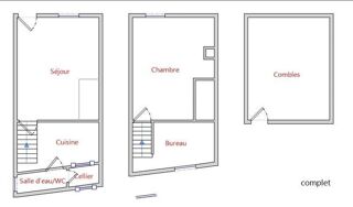  Maison � vendre 3 pi�ces 56 m�