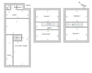  Maison � vendre 4 pi�ces 85 m�