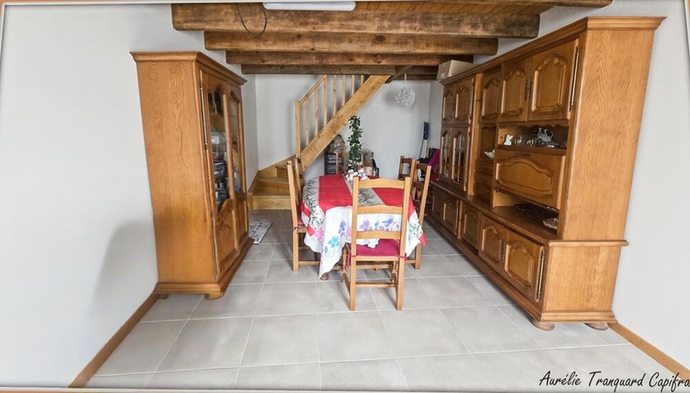 Maison viager à vendre occupé 5 pièces proche de MATHA commune de THORS (17)