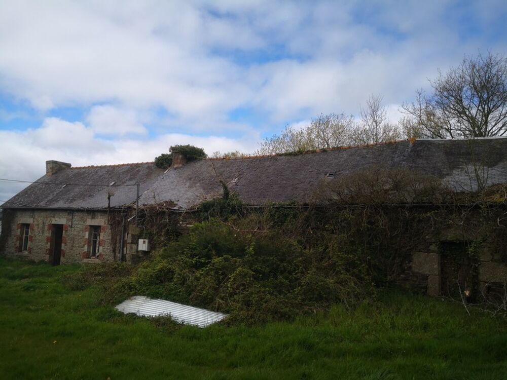 Vente Maison Proche du Château et de l'Étang de Corlay , ensemble en pierre de 200 m² sur 3.35 hectares Corlay