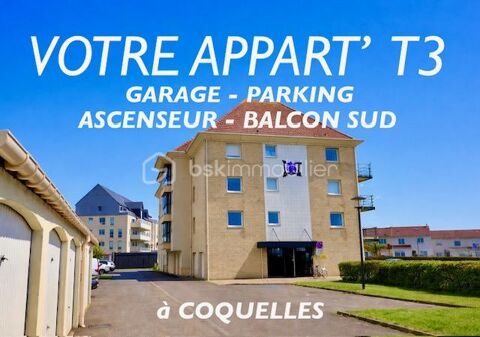   à COQUELLES, APPART 2 CHAMBRES, GARAGE, 2 PLACE DE PARKING, PROCHE DES SPOTS ! Appartement - 3 pièce(s) - 82 m²