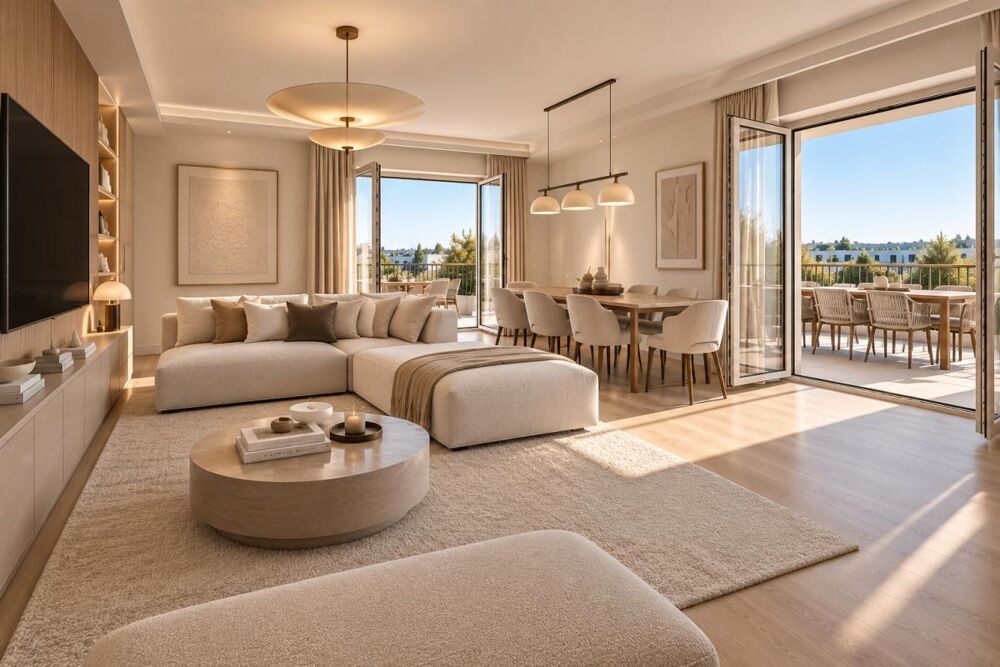 Vente Appartement APPARTEMENT 5 PIECES D'EXCEPTION AVEC BALCON SUD 2 PARKING Saint cloud