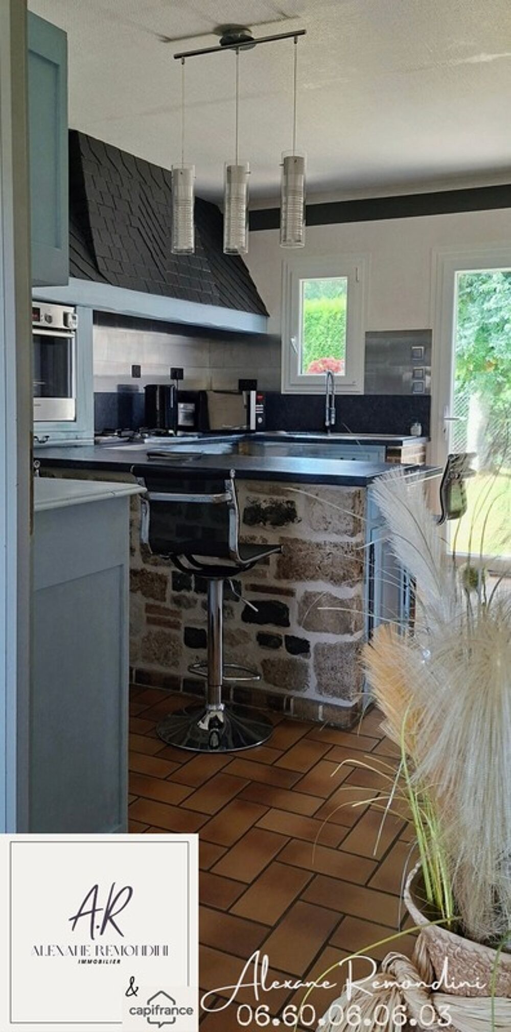MAISON 114 M2 - 3/4 CHAMBRES - JARDIN - GARAGE ET ATELIER A HONFLEUR / LA RIVIERE-SAINT-SAUVEUR
