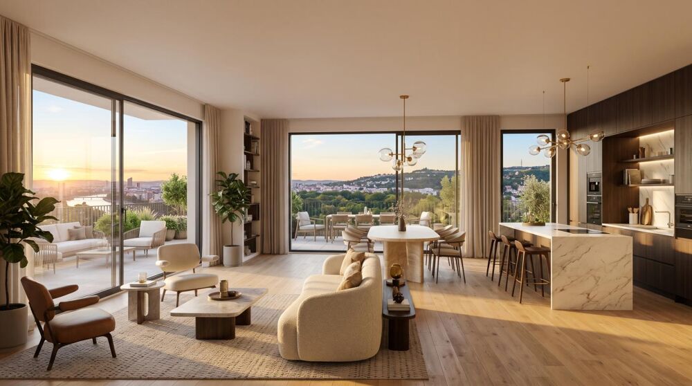 Vente Appartement T5 - Lyon 7 - *PRESTIGE* Appartement Familial Avec vu exceptionnel Lyon 7