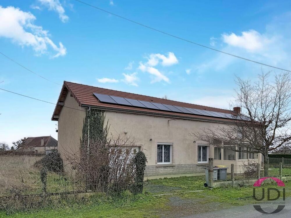 Maison en pierre rénovée avec terrain 2 839 m²  Saint-Sauvier (20 min Montluçon)