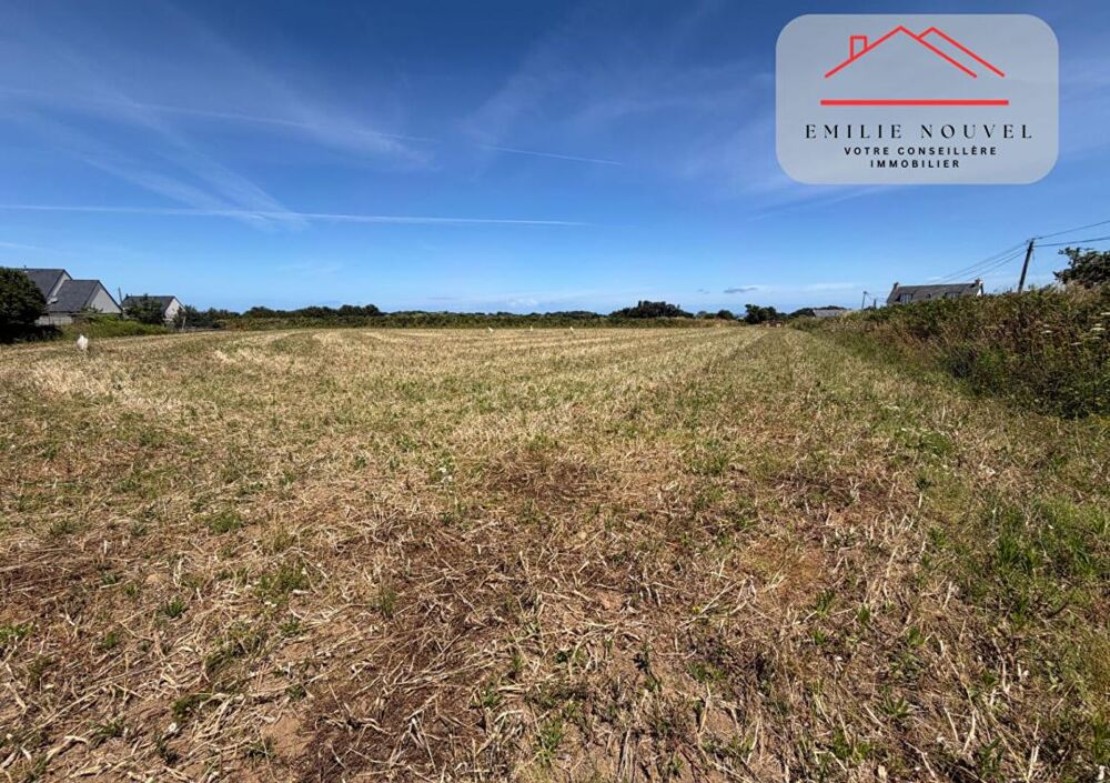 Vente Terrain Terrain constructible de 1011 m² au calme à Lanmodez, hors lotissement Lanmodez