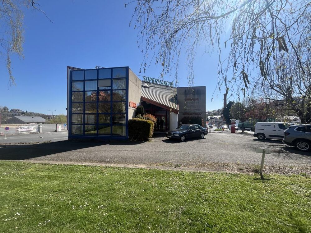   Local avec visibilité exceptionnelle + option surface supplémentaire – Rond-point de la Gineste, Rodez 