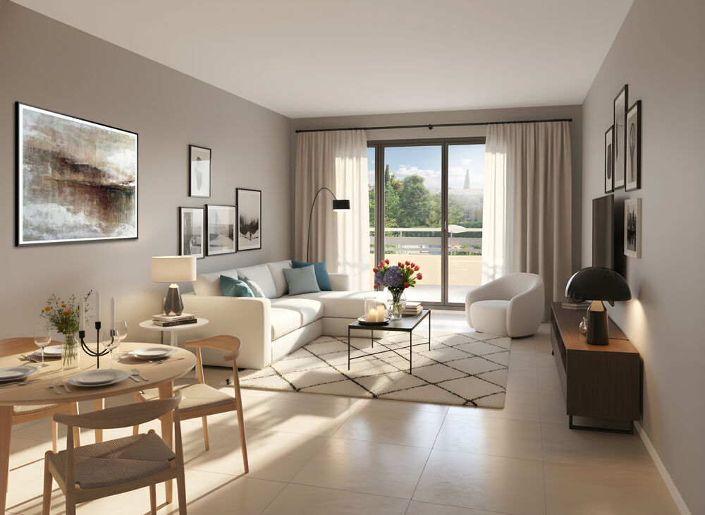 UZES (30) Opportunité : Superbe F3 lumineux avec belle terrasse  Éligible TVA 5,5 %