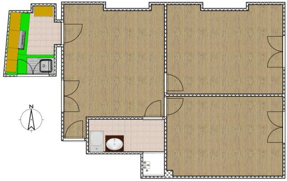 Appartement de 41m2 à louer sur Melun