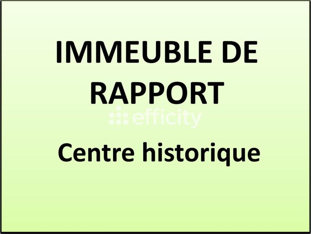 Vente Immeuble Immeuble Frejus