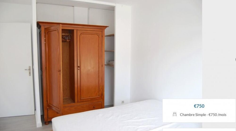 Location Appartement Chambre de 12m2 à louer sur Paris 12 Paris 12