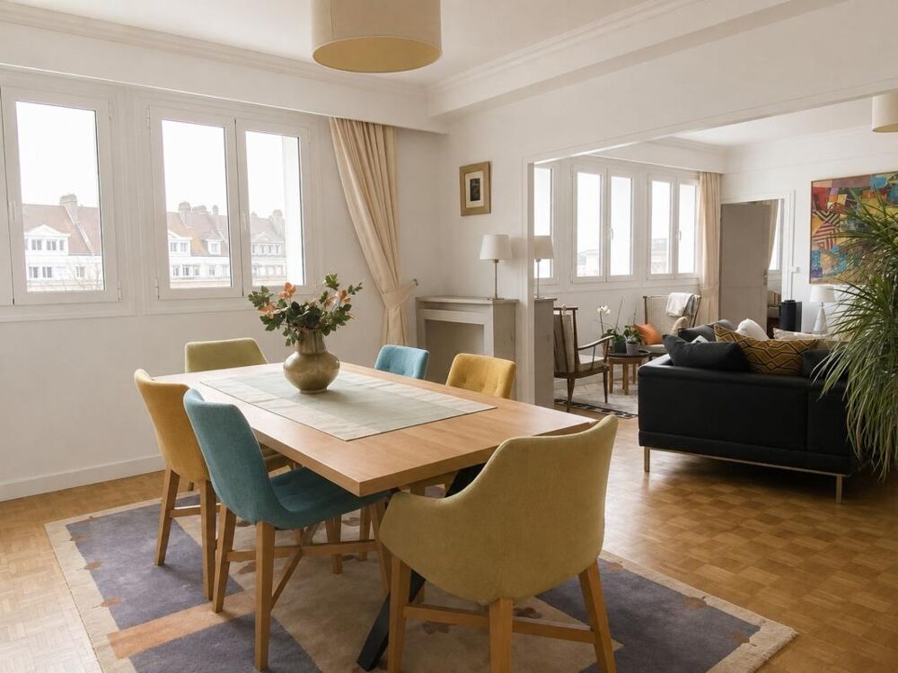 Appartement 124 m² - Hyper-centre Beauvais - Vue cathédrale - 3 chambres