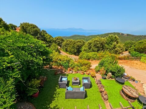   Maison de plain-pied avec vue mer – COTI-CHIAVARI (20) Maison - 4 pièce(s) - 117 m²
