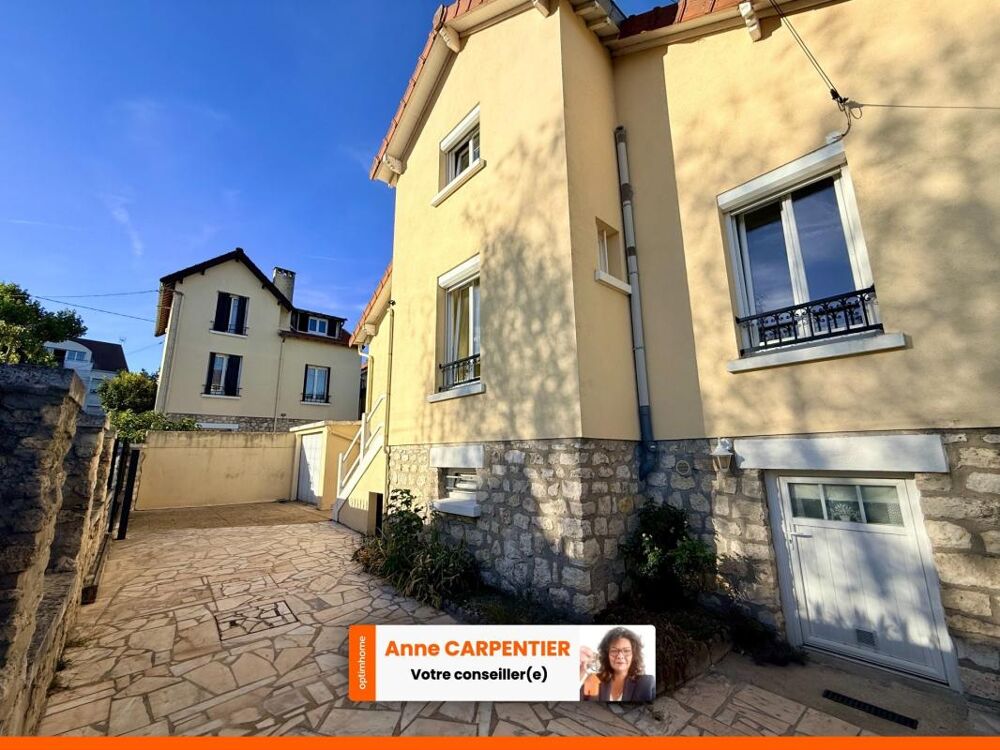 MAISON À VENDRE À MELUN  58 m²  2 CHAMBRES  GARAGE  SOUS SOL - COUR SANS VIS-À-VIS