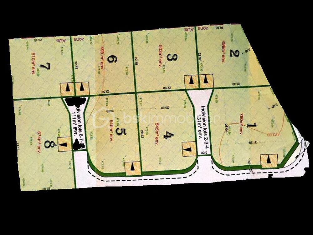 Vente Terrain Terrain constructible à vendre – env. 8 520 m² en un seul lot Saint jeure d ay