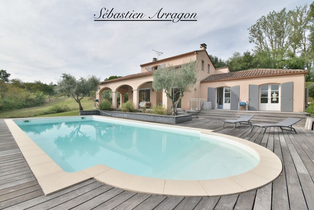 Vente Villa VILLA AUX ACCENTS MÉDITERRANÉENS AVEC PISCINE & VUE PANORAMIQUE – AUX PORTES D'AGEN- SAINTE COLOMBE EN BRUILHOIS (47) Sainte colombe en bruilhois