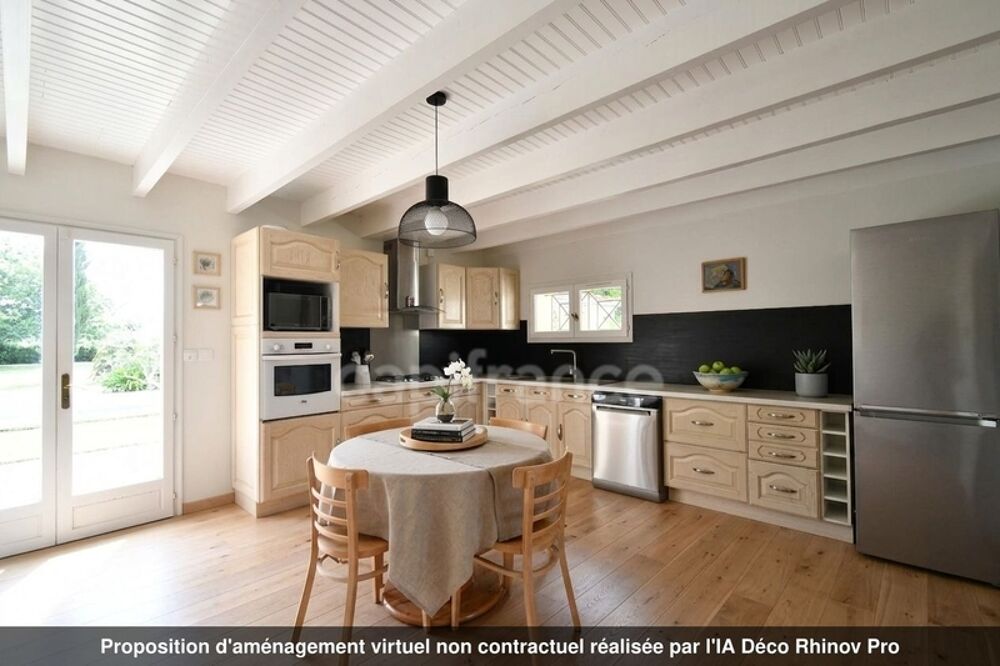 MAISON EN PIERRE DE CARACTÈRE DE 205 M2 AVEC PISCINE ET JARDIN DE 3000 M2 A FOURQUES SUR GARONNE