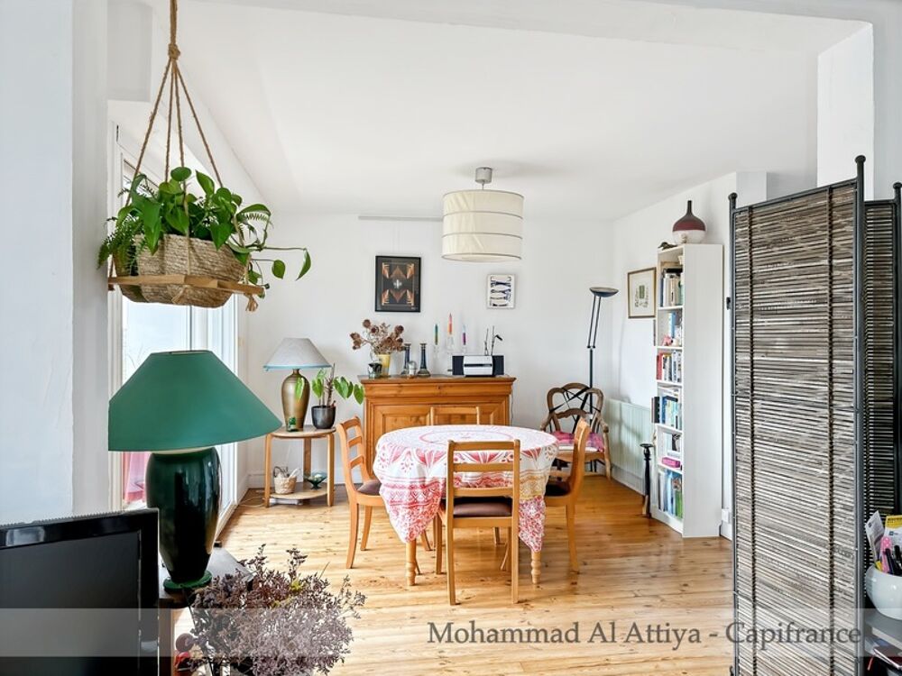 À vendre à La Rochelle, Appartement 3 pièces de 67m², dernier étage, parking, cave et balcon