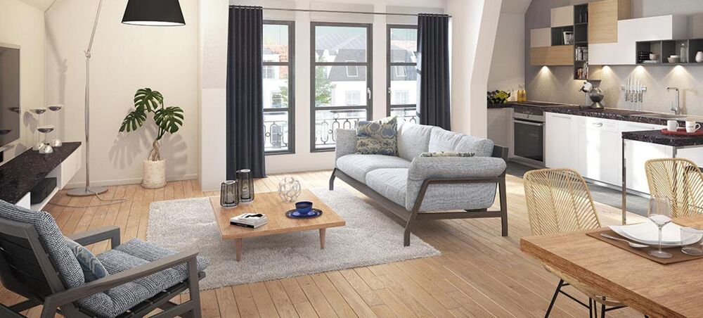 4 PIÈCES de 76m² + EXT(S) DE 57m² + PKG(s)