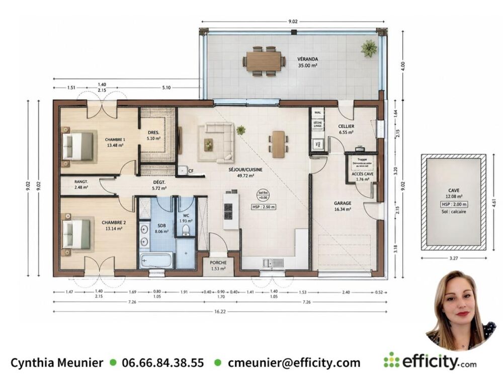 Vente Maison Pavillon Theil rabier