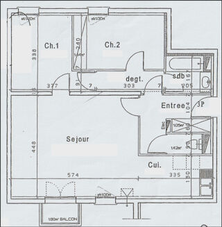  Appartement à vendre 3 pièces 66 m²