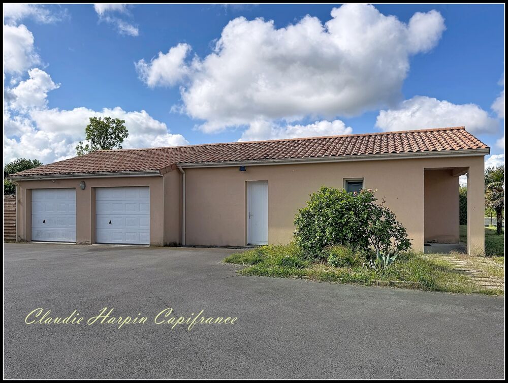 Maison à vendre 5 pièces CHICHE (79) plain pied 127.5 m² garage double - terrain environ 1000 m²
