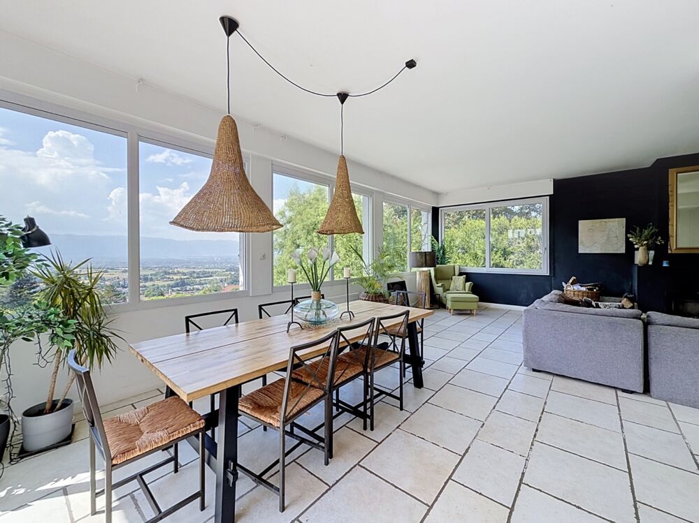 Propriété 7 pièces d'exception 380m2 avec terrain à construire 1000M2 sur les hauteurs de Collonges-sous-Salève  Calme, Vue Jur