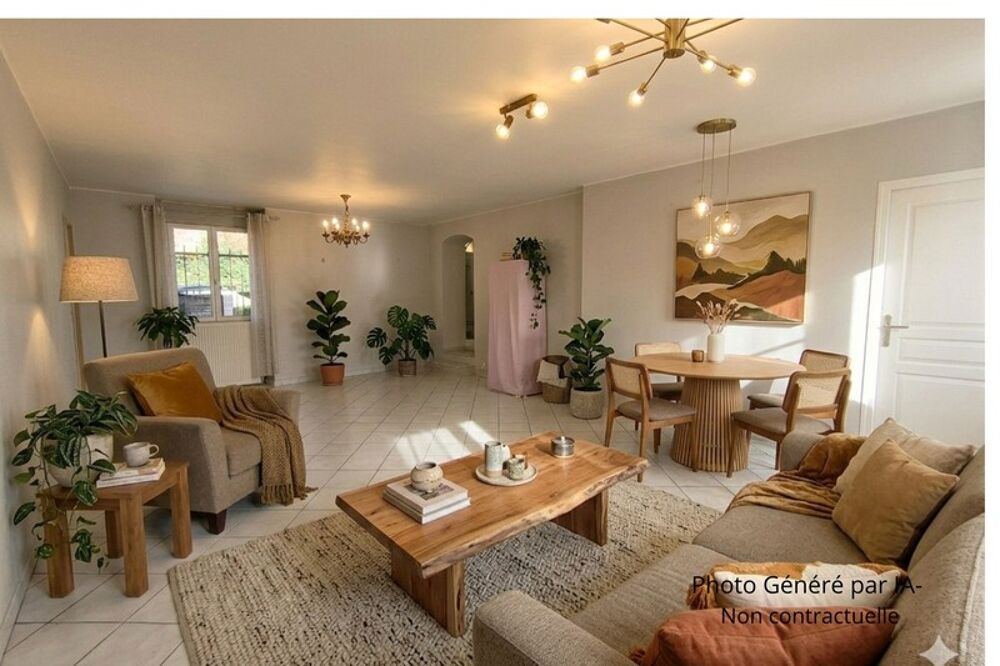 Maison 192m²-Terrain 158m²-4 chambres-Cave
