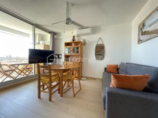 Vente Appartement LE GRAU-DU-ROI – P2 CABINE AVEC LOGGIA, À PROXIMITÉ DE LA PLAGE ! Le grau du roi