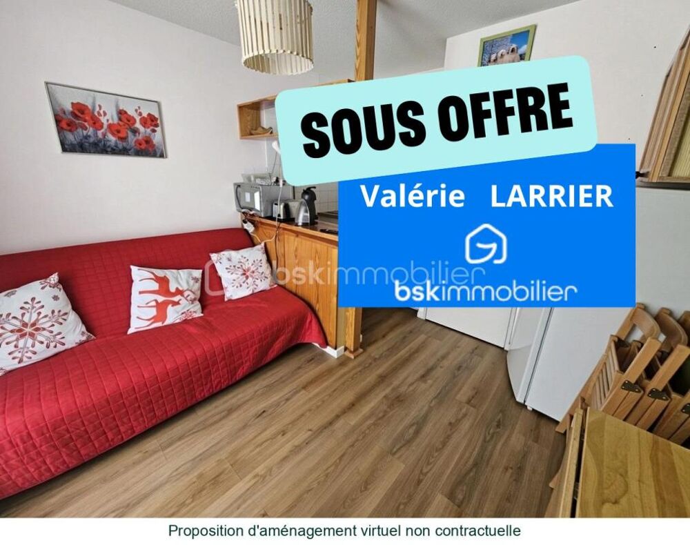 Studio avec coin montagne, balcon  Résidence La Petite Ourse