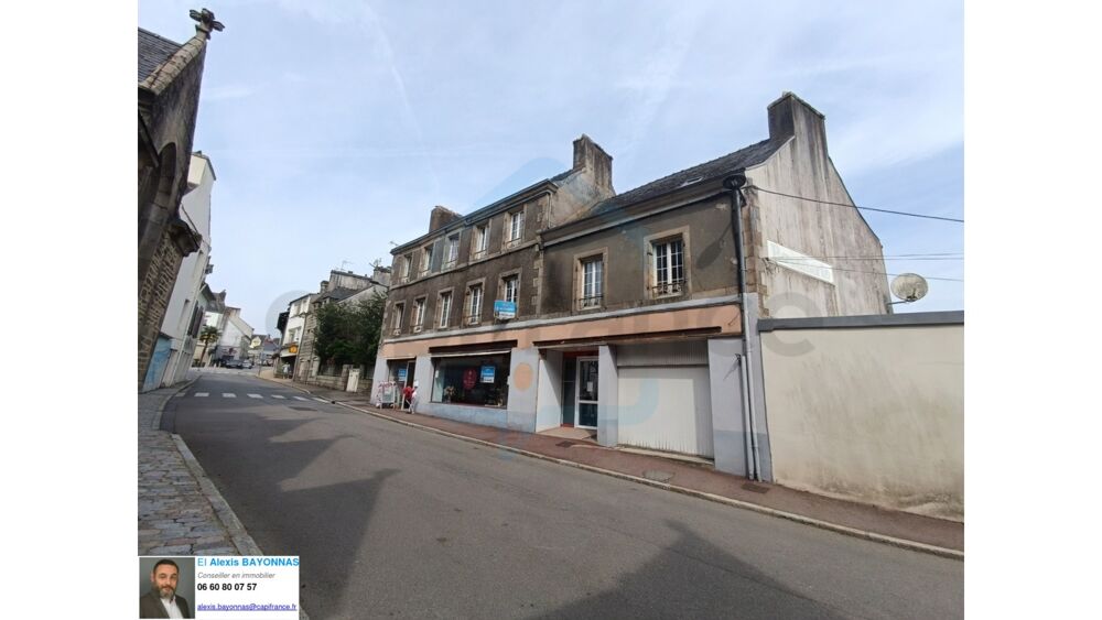 Vente Immeuble Ensemble immobilier mixte 420 m² – Centre-ville de Châteauneuf-du-Faou Chateauneuf du faou