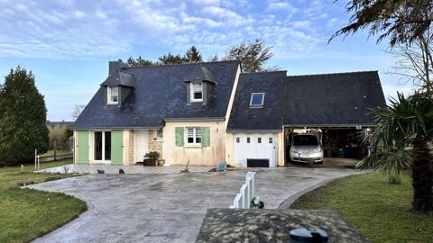   Dpt Finistre (29),  vendre TELGRUC SUR MER maison de type 4 de 87 m habitable et 125 m utile - Garage - Jardin - Carports 
