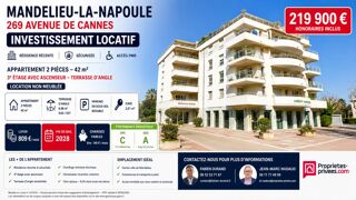  Appartement à vendre 2 pièces 42 m²