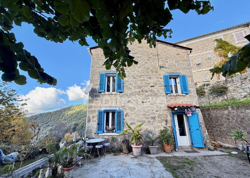 Vente Maison GUAGNO (Corse) : A vendre, maison en pierres avec dépendance, jardin, vue dégagée Guagno